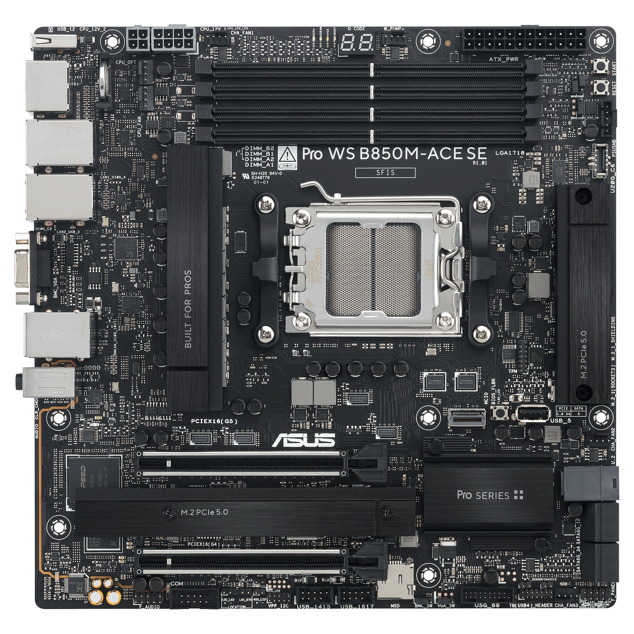 Motherboard ASUS PRO WS B850M-ACE SE - ASUS